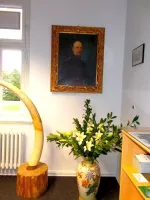 Blick Ins Vereinszimmer Auf Das Porträt Des Herzogs Johann Albrecht Als Regent Des Herzogtums Braunschweig