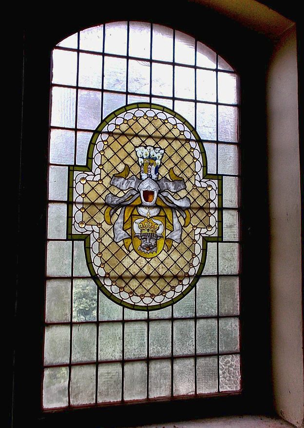 Wappenfenster Im Treppenturm